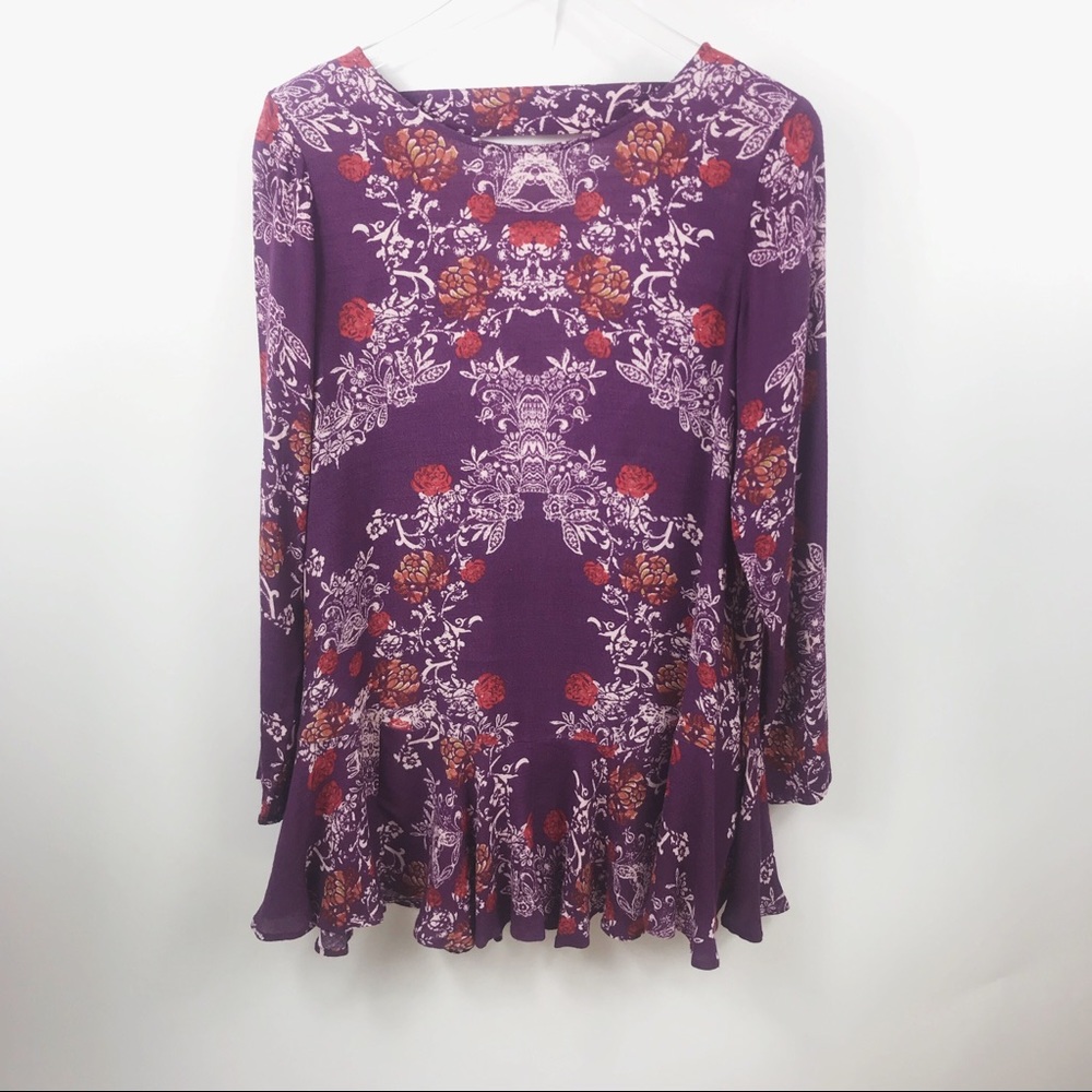 Free People Boho Open Back Dress Sz Small